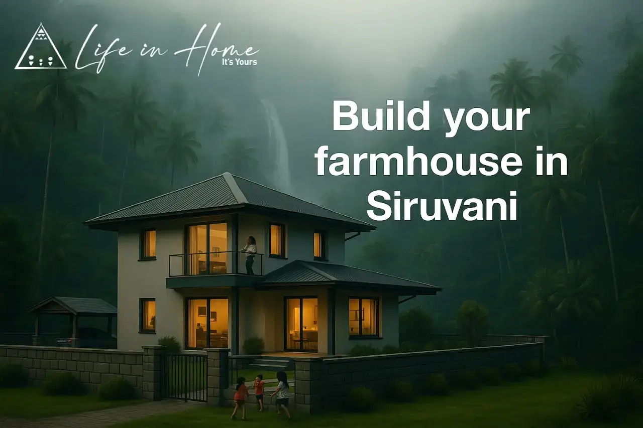 build farmhouse in siruvani