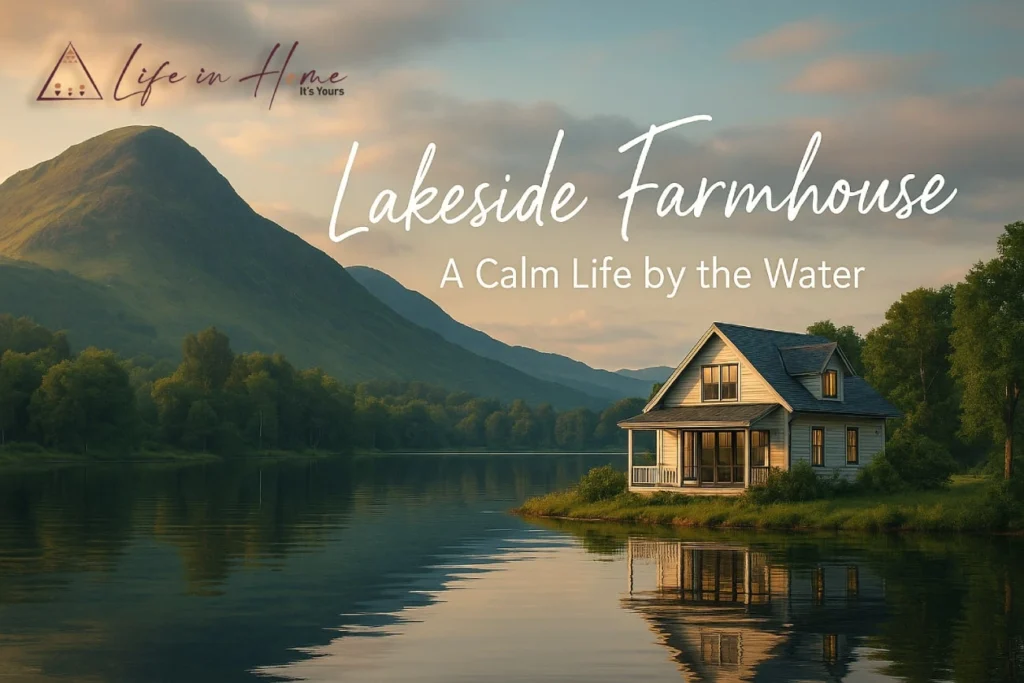 lakeside farmhouse