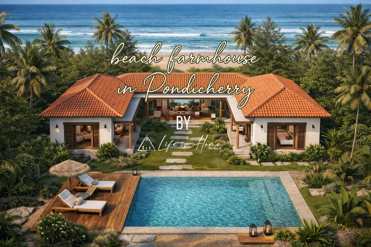 Eco-friendly beach farmhouse in Pondicherry near Serenity Beach