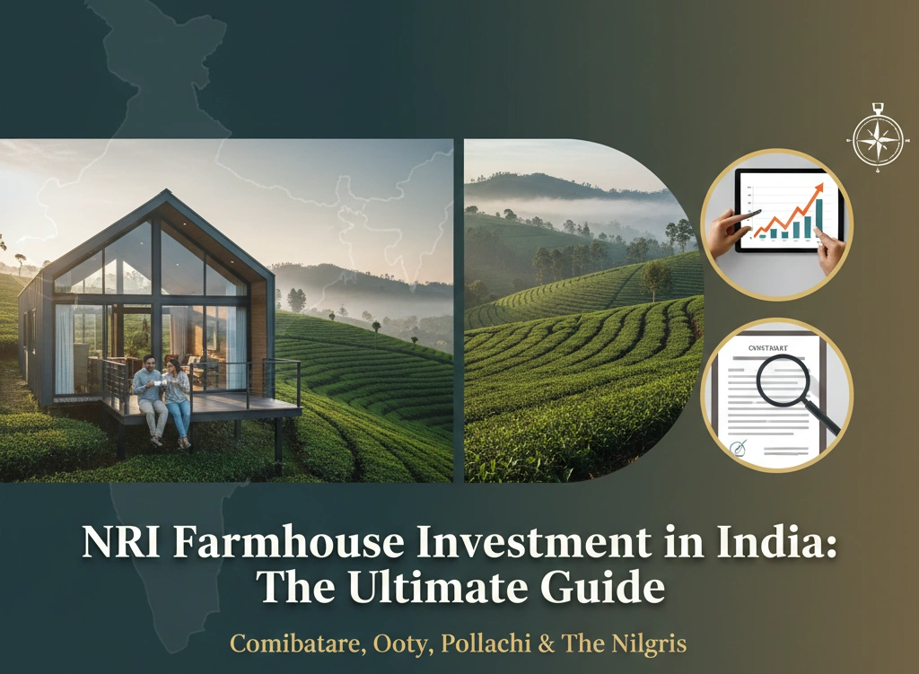 NRI farmhouse investment in India Coimbatore project