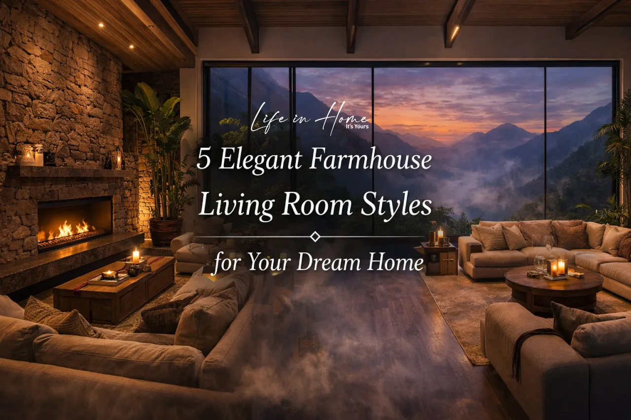 Masterclass Banner: From Rustic Stone Hearths to Modern Glass Lounges—Defining Farmhouse Living Room Luxury in Coimbatore.