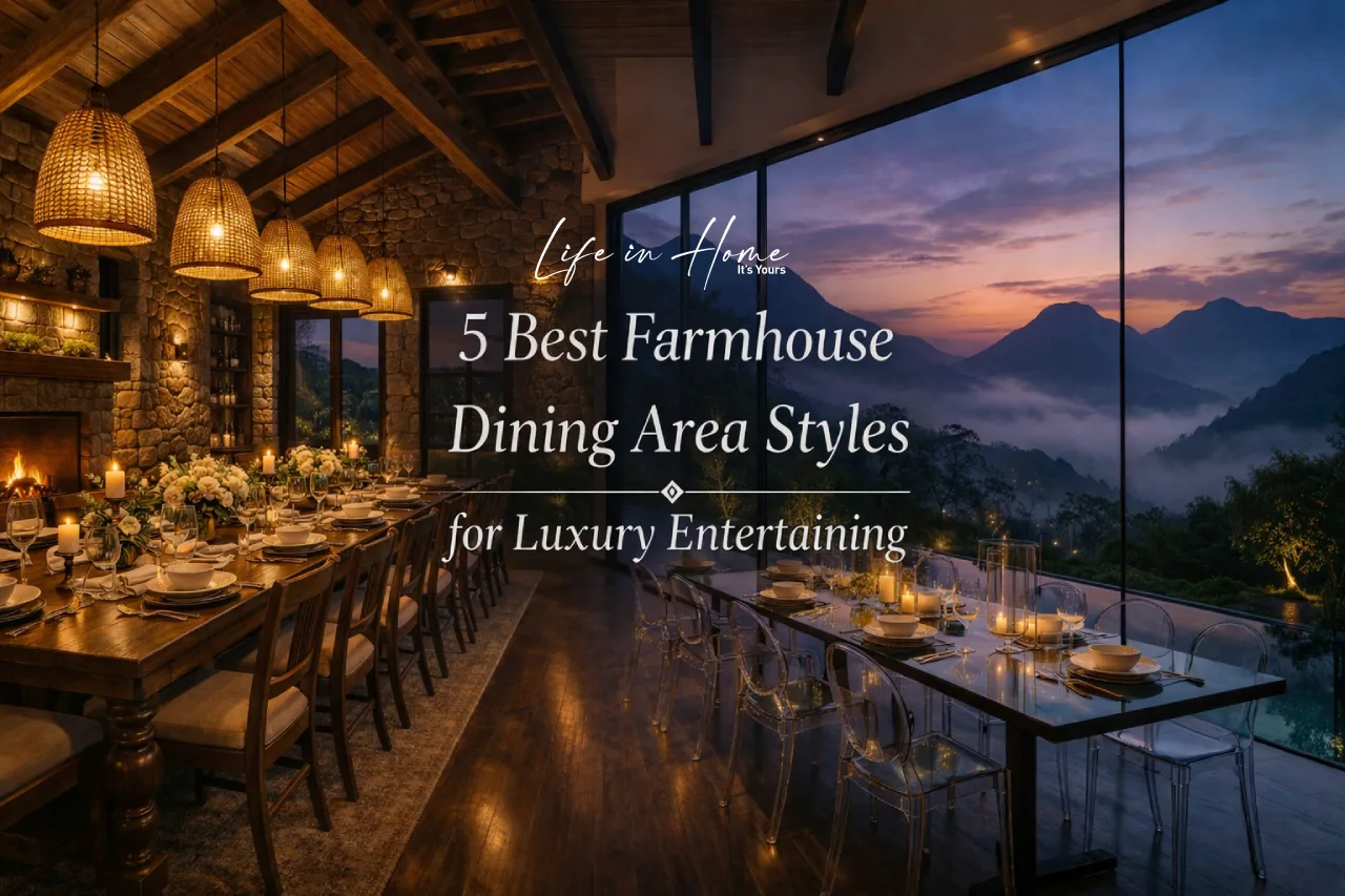 Masterclass Banner: From Traditional Kerala Oonu-Muri to Modern Glass-Wrapped Dining—Luxury Farmhouse Interiors in Coimbatore.